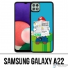 Coque Samsung Galaxy A22 - Mario Humour