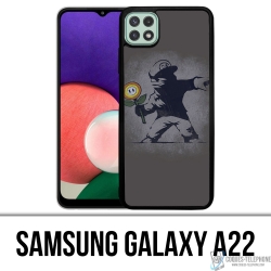 Samsung Galaxy A22 Case - Mario Tag