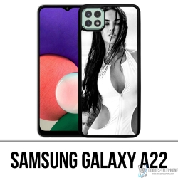 Custodia per Samsung Galaxy A22 - Megan Fox