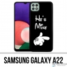 Funda Samsung Galaxy A22 - Mickey Hes Mine