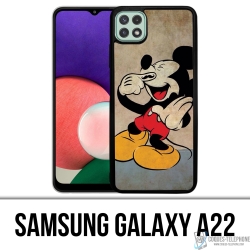 Samsung Galaxy A22 Case - Schnurrbart Mickey