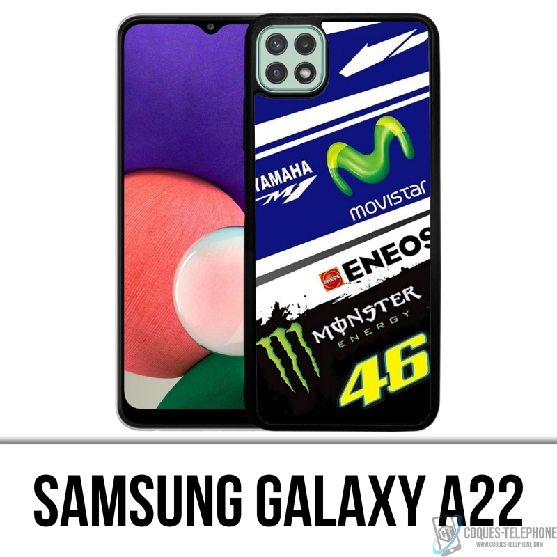 Coque Samsung Galaxy A22 - Motogp M1 Rossi 46