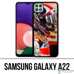 Samsung Galaxy A22 Case - Motogp Pilot Marquez