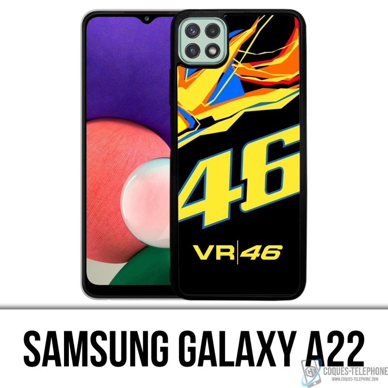 Coque Samsung Galaxy A22 - Motogp Rossi Sole Luna