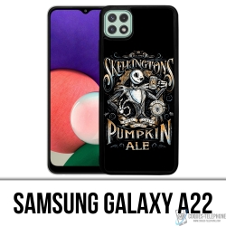 Funda Samsung Galaxy A22 - Mr Jack Skellington Pumpkin
