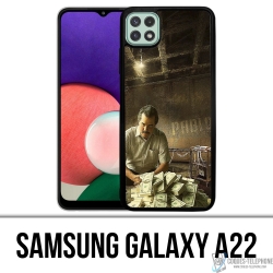 Samsung Galaxy A22 Case - Narcos Gefängnis Escobar
