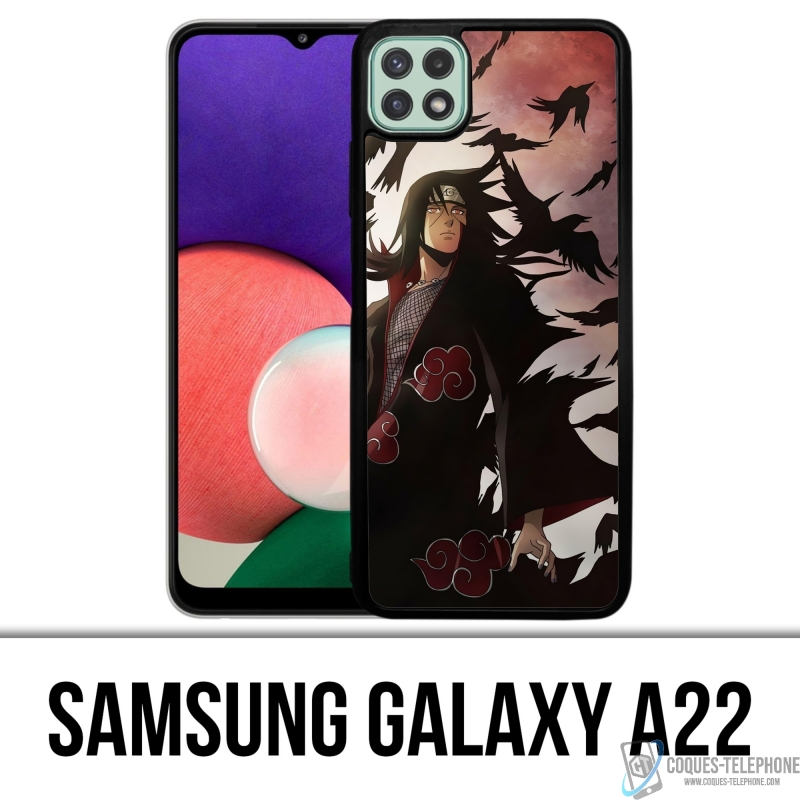 Coque Samsung Galaxy A22 - Naruto Itachi Corbeaux