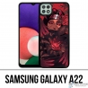 Coque Samsung Galaxy A22 - Naruto Itachi Roses