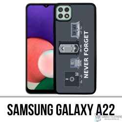 Custodia per Samsung Galaxy A22 - Non dimenticare mai il vintage