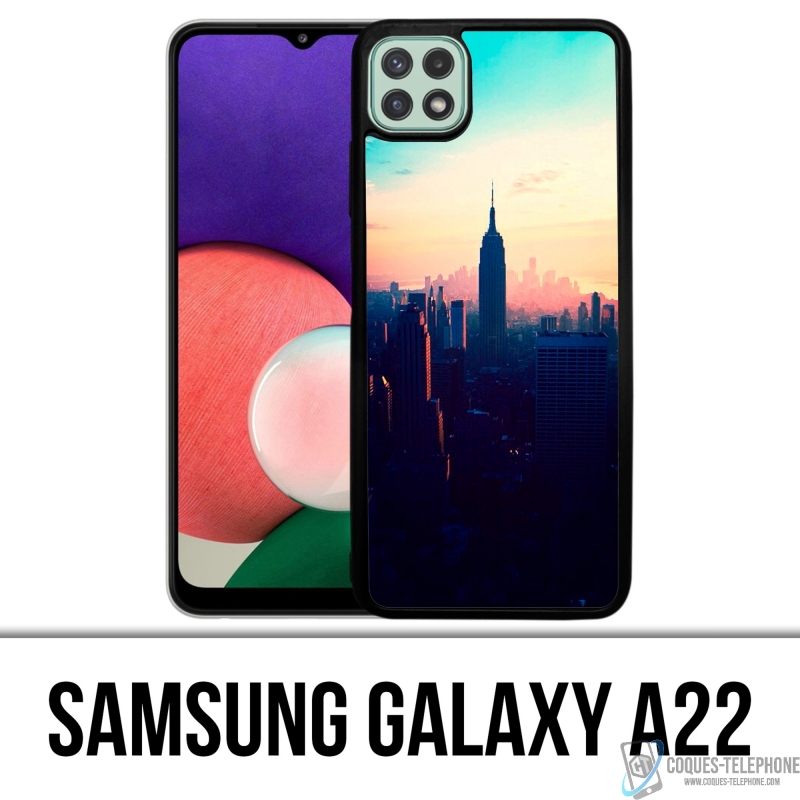 Samsung Galaxy A22 Case - New York Sunrise