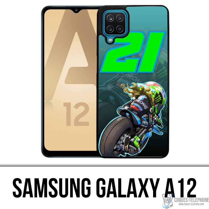 Coque Samsung Galaxy A12 - Morbidelli Petronas Cartoon