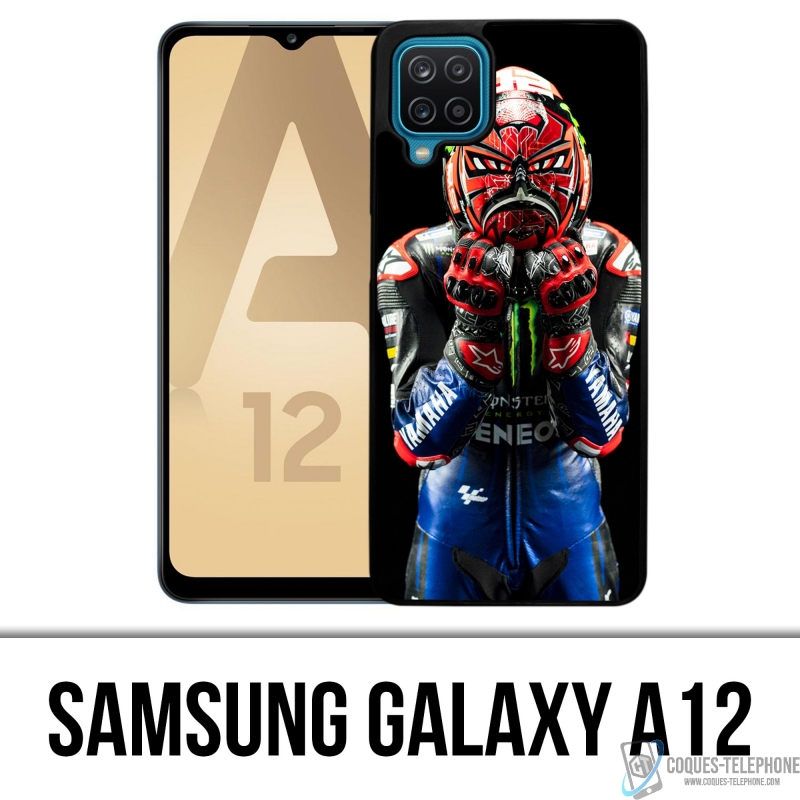 Samsung Galaxy A12 Case - Quartararo Motogp Yamaha M1 Concentration
