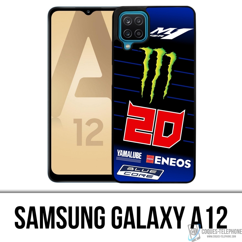 Samsung Galaxy A12 Case - Quartararo Motogp Yamaha M1