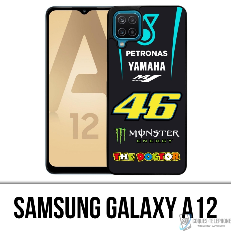 Samsung Galaxy A12 Case - Rossi 46 Motogp Petronas M1