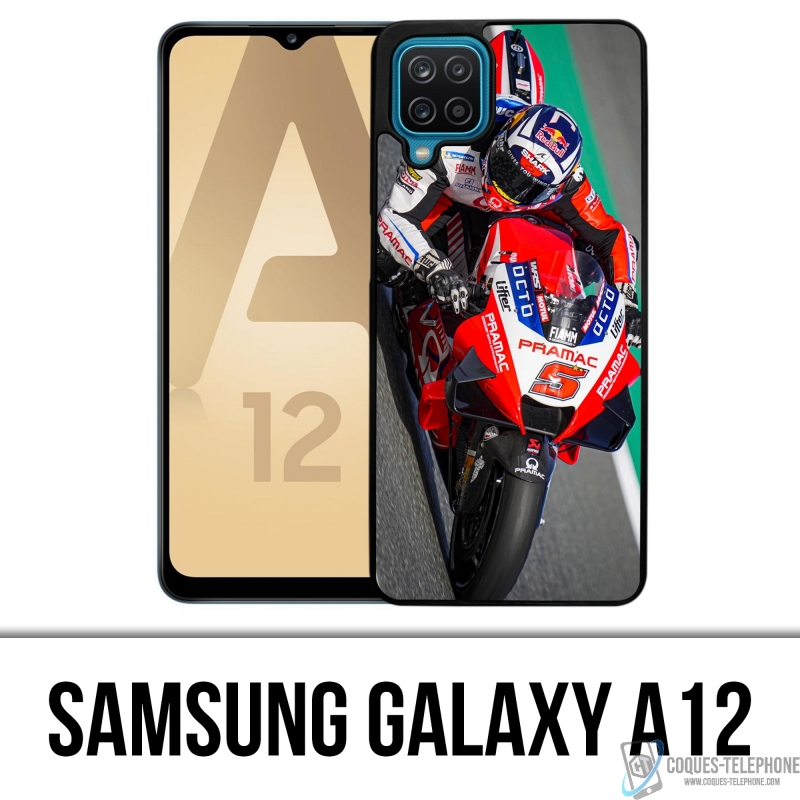 Samsung Galaxy A12 Case - Zarco Motogp Ducati Pramac Pilot