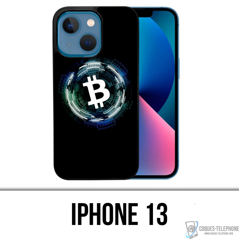 Funda para iPhone 13 - Logotipo de Bitcoin