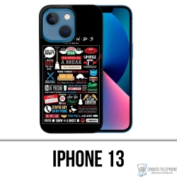 Cover iPhone 13 - Logo Friends