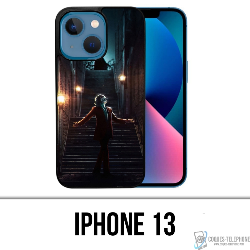 Coque iPhone 13 - Joker Batman Chevalier Noir