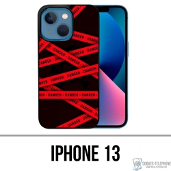 Coque iPhone 13 - Danger Warning