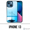 Coque iPhone 13 - Goutte Eau