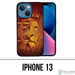 Coque iPhone 13 - King Lion