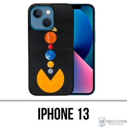Coque iPhone 13 - Pacman Solaire