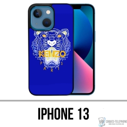 IPhone 13 Case - Kenzo Blue Tiger