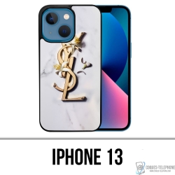 IPhone 13 Case - YSL Yves Saint Laurent Marmorblumen
