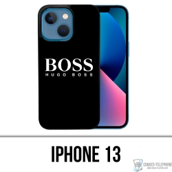 Custodia per iPhone 13 - Hugo Boss nera