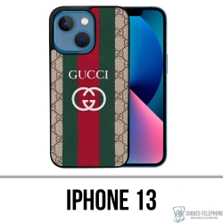 Coque iPhone 13 - Gucci Brodé