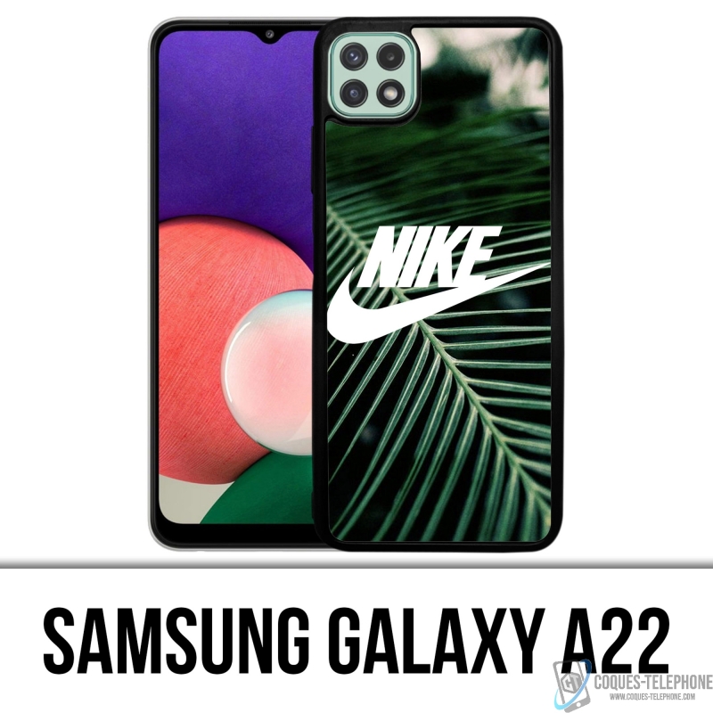 ajo Ganar control Típico Funda para Samsung Galaxy A22 5G - Nike Logo Palmier