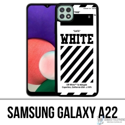 Custodia per Samsung Galaxy A22 - Bianco sporco