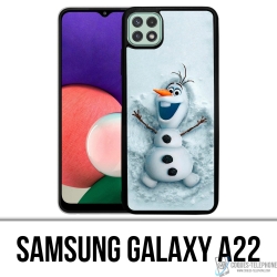Samsung Galaxy A22 Case - Olaf Snow