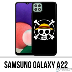 Funda Samsung Galaxy A22 - Logotipo de One Piece