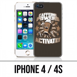 IPhone 4 / 4S case - Cafeine Power