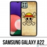 Samsung Galaxy A22 case - One Piece Vintage Logo