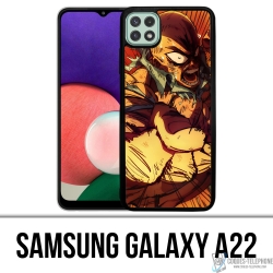 Custodia per Samsung Galaxy A22 - One Punch Man Rage