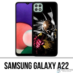Samsung Galaxy A22 Case - One Punch Man Splash