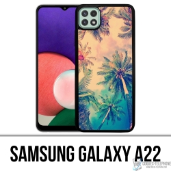 Custodia per Samsung Galaxy A22 - Palme
