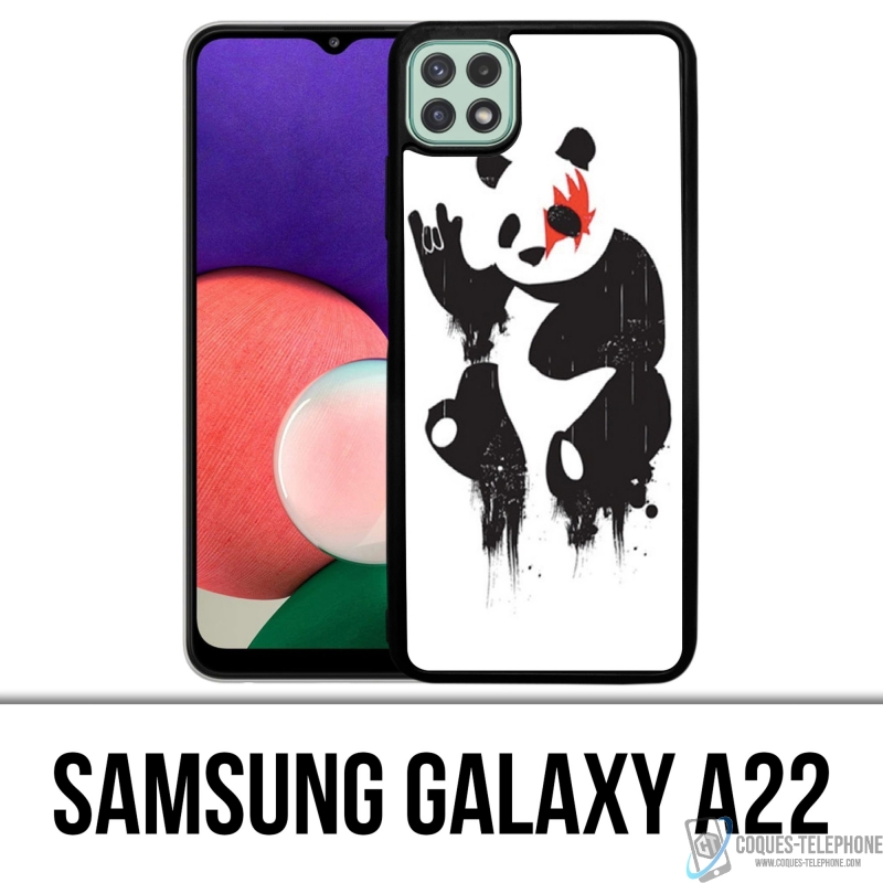 Coque Samsung Galaxy A22 - Panda Rock