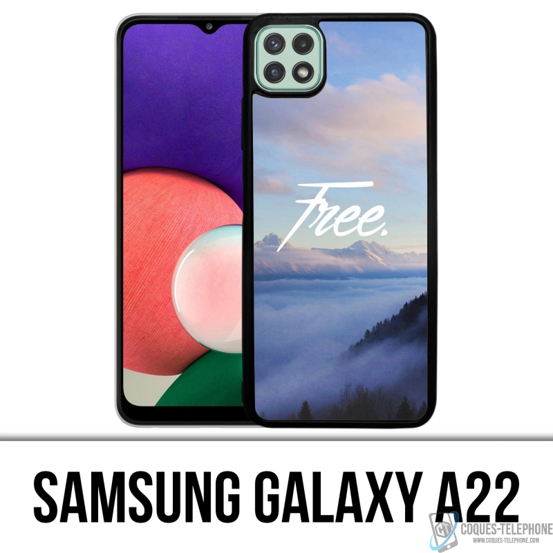 Coque Samsung Galaxy A22 - Paysage Montagne Free