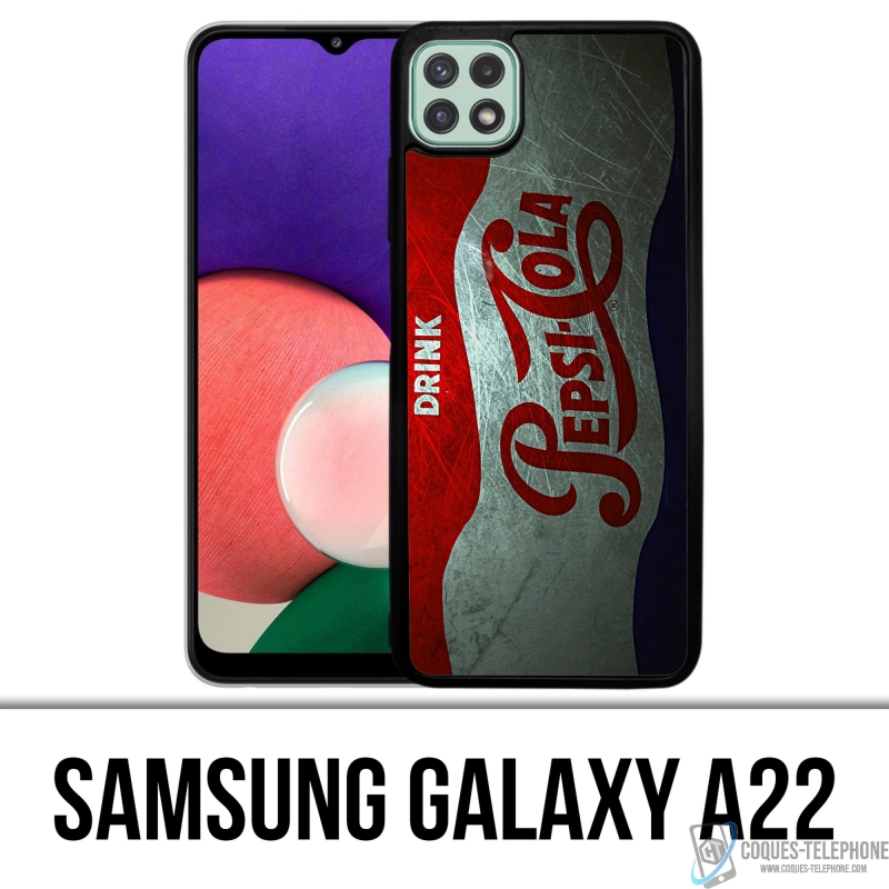Coque Samsung Galaxy A22 - Pepsi Vintage