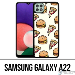 Samsung Galaxy A22 Case - Pizza Burger