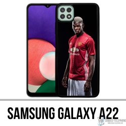 Samsung Galaxy A22 Case - Pogba Manchester
