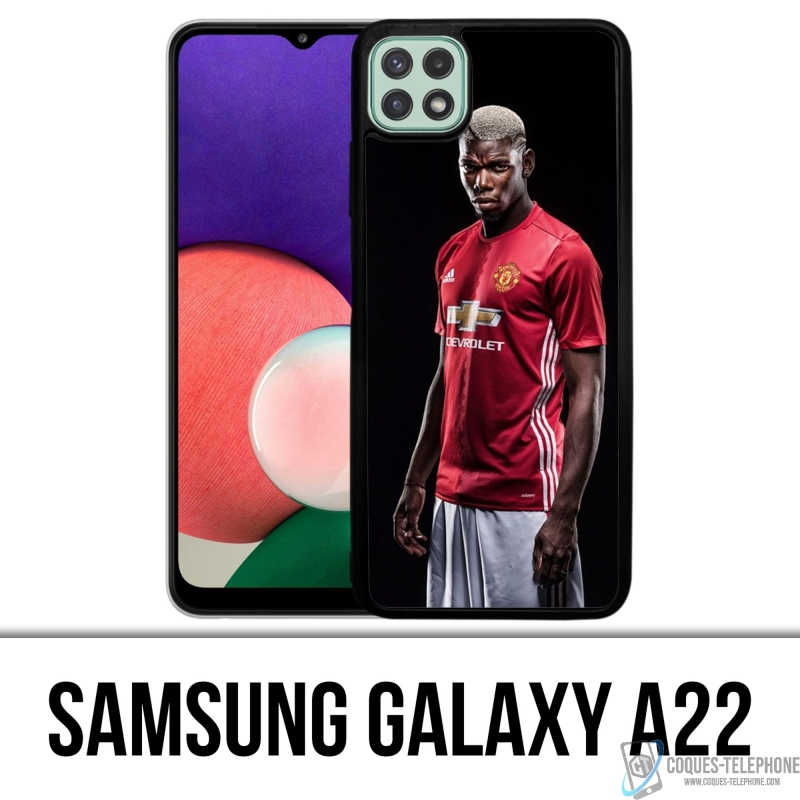 Coque Samsung Galaxy A22 - Pogba Manchester