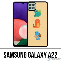 Funda Samsung Galaxy A22 - Pokemon abstracto