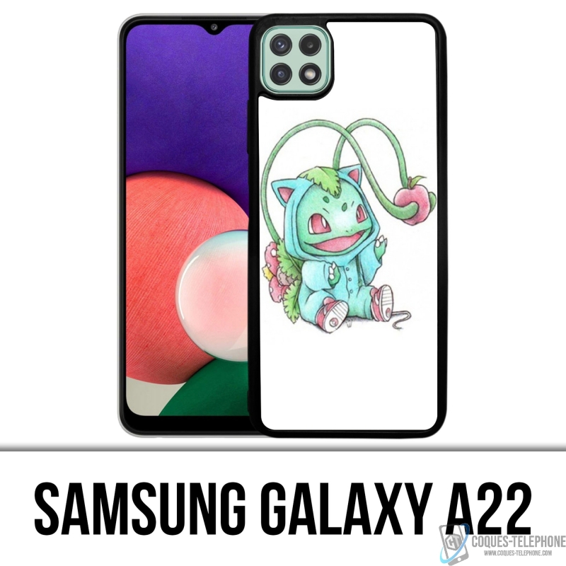 Coque Samsung Galaxy A22 - Pokemon Bébé Bulbizarre