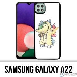 Custodia Samsung Galaxy A22 - Pokémon Hericendre Baby