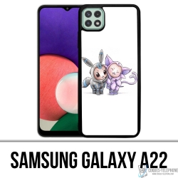 Coque Samsung Galaxy A22 - Pokémon Bébé Mentali Noctali