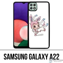 Coque Samsung Galaxy A22 - Pokémon Bébé Nymphali
